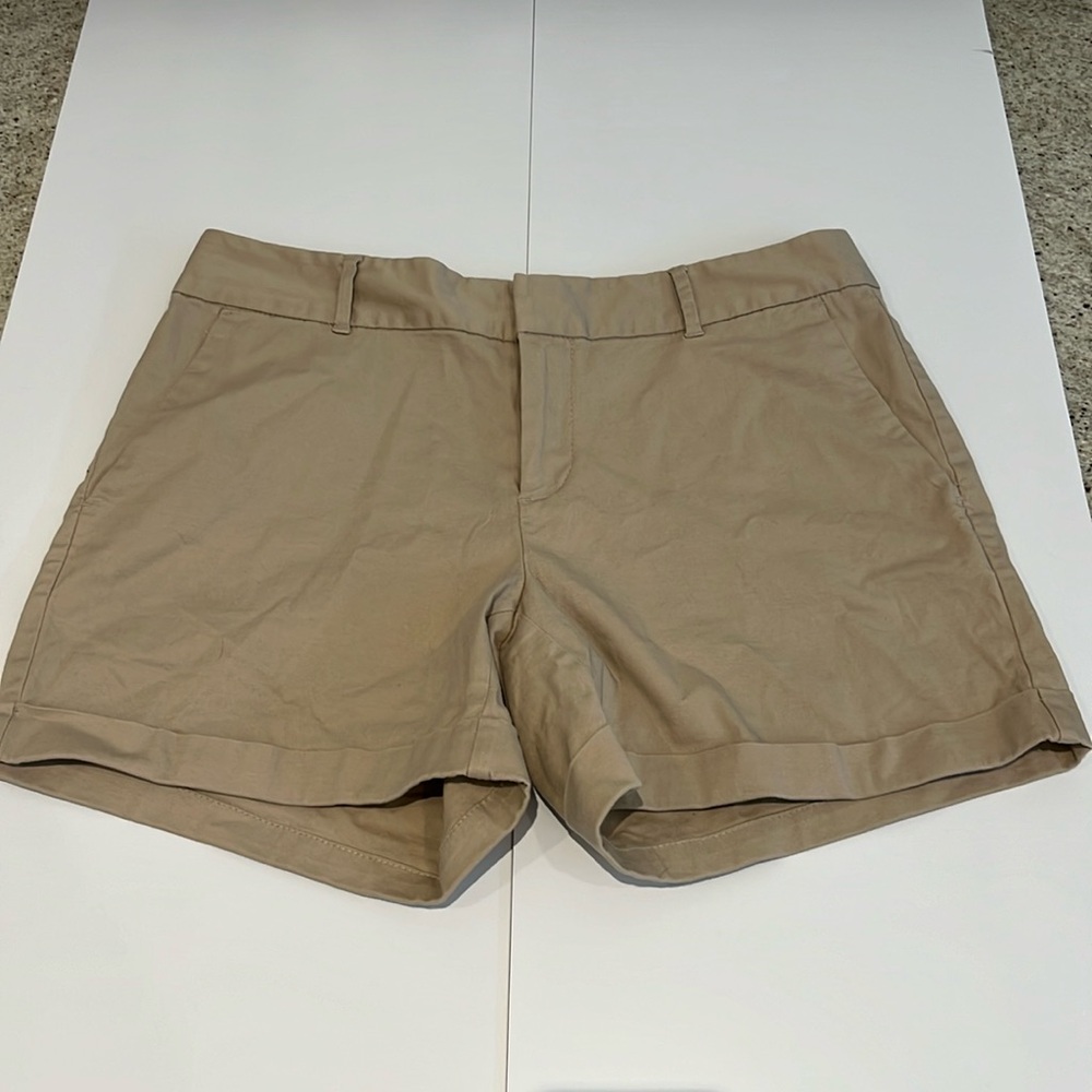 Mason Jules Khaki Cuffed Maddie Everyday Shorts